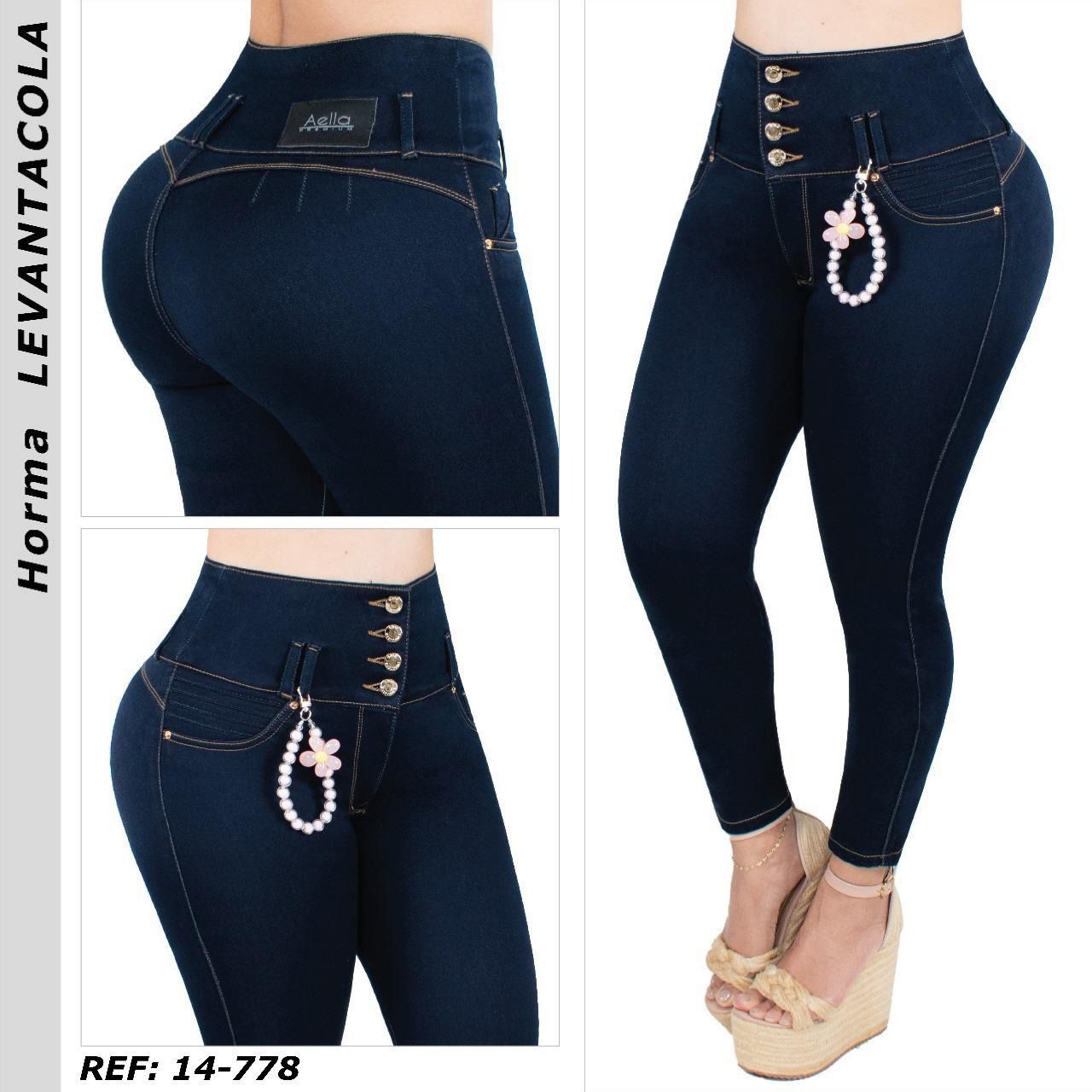 JEANS LEVANTA COLA COLOMBIANOS